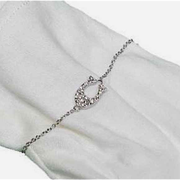 COACH Pave Signature Slider Bracelet NWT/NEW with Dust bag - Picture 7 of 15